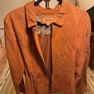 Wilsons Leather 100% Leather Women's Rust Jacket